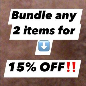 🔊Bundle and Save❗️